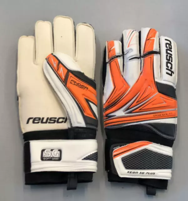 MN84 REUSCH Gloves Goalkeeper Keon Sg Plus Soft Grip Finger Support Goalkeeper