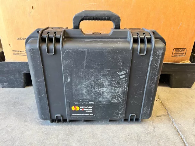 Pelican Storm iM2200 Case | 16.2 × 12.7 × 6.6" | 1450 Equiv | Black