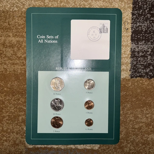 FRANKLIN MINT Coin Sets Of All Nations Volume 1 (PRC Yuan 5,2,1 + Info Cards) 6