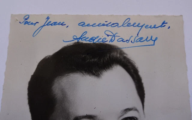 EDWIGE FEUILLERE AUTOGRAPHE Autograph Autogramm Dedicace Photo Signee 117066610958