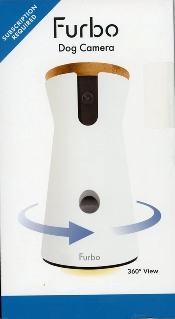 Furbo 360° Dog Camera Smart Camera View, TRACKING, TREAT TOSS,  NEW NEVER OPENED
