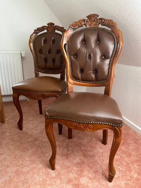 Stühle (2 Stck.), antik nachempfunden