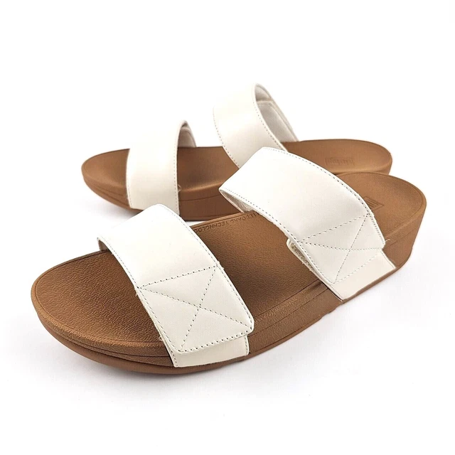 Fitflop Women's Mina Slides Sandals X18-031 Stone Beige US Women 9
