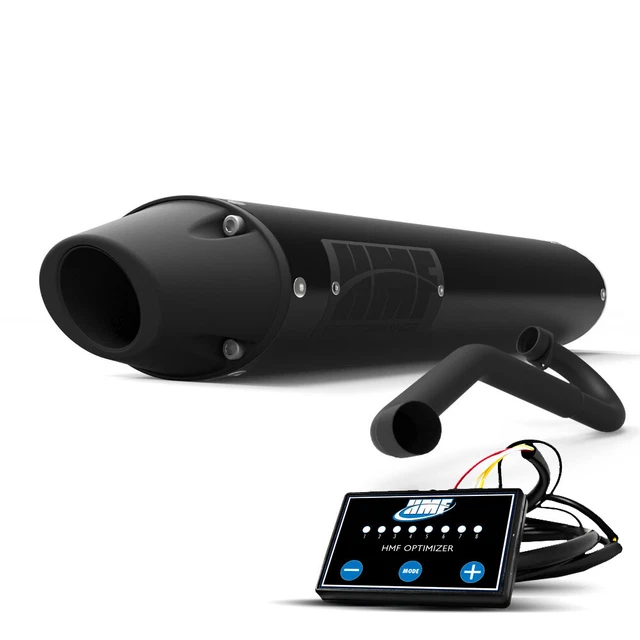 HMF Yamaha YFZ 450R Full Exhaust Black Ellip w/Bkout Euro + EFI (09-23)