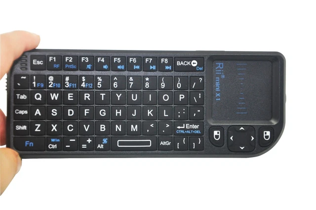 Rii Mini Bluetooth Keyboard with Mouse and Laser Pointer