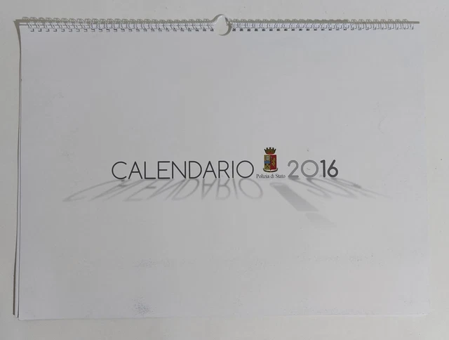 24648 Calendario Polizia 2016
