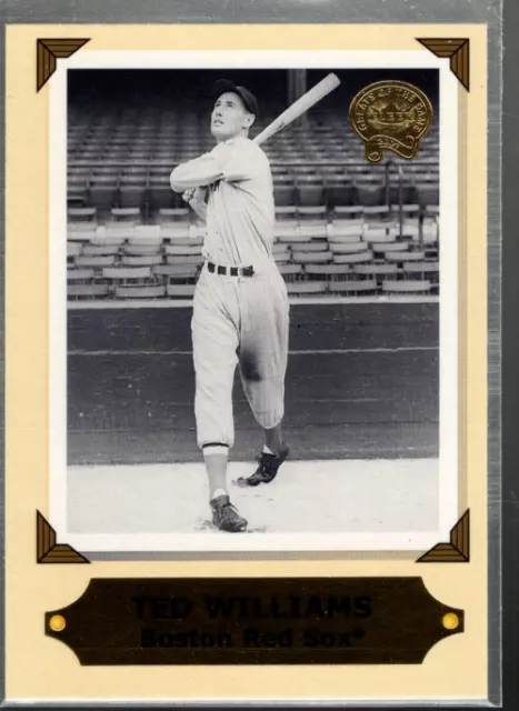 B2337- 2001 Greats of the Game Retrospection #5 Ted Williams - Nm-Mt