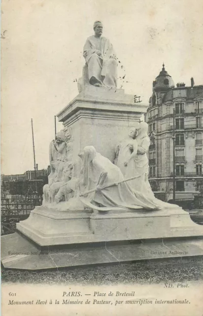 75 Paris Place De Breteuil Monument Pasteur Nd 13440