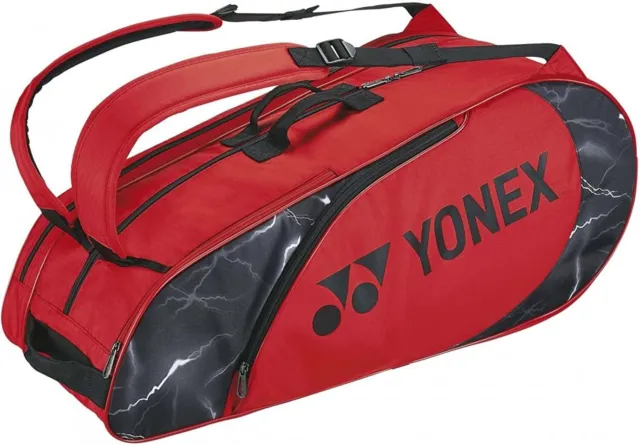 Yonex Tennis Racket Bag 6 pack Backpack BAG2222R Red Japan