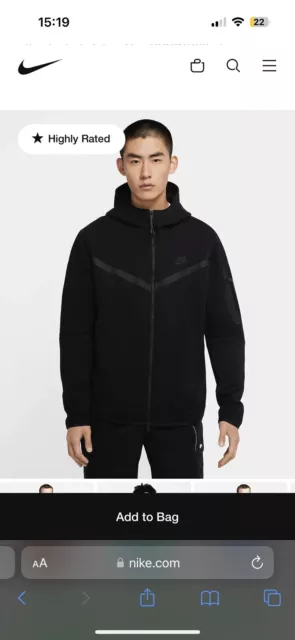 Nike Tech Fleece FZ Men's Tracksuit - Black (CU4489010)