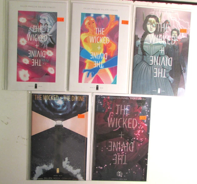 Wicked + Divine Lot 5 #18,19,1831 0,1923 1,Christmas Annual 1B Image 2016 Comics