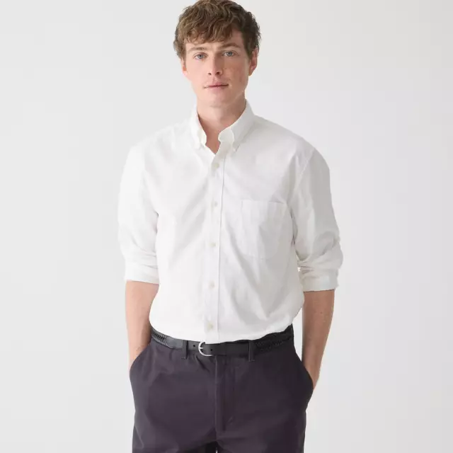 J Crew Broken-in organic cotton oxford shirt - NEW - Classic Fit - S / M / L !