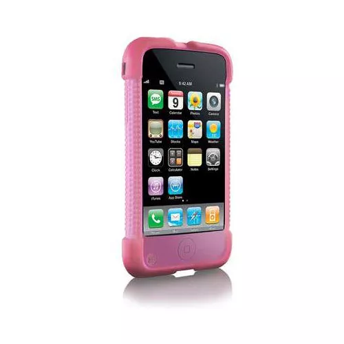 Philips DLO Silicone Skin Case Cover  iPhone 3G 3GS S Pink Girls BRAND NEW