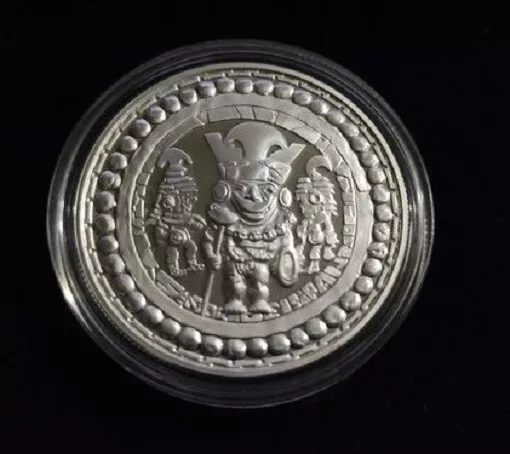 Moneda Un Sol Perú Plata Unc Señor De Sipán 1994