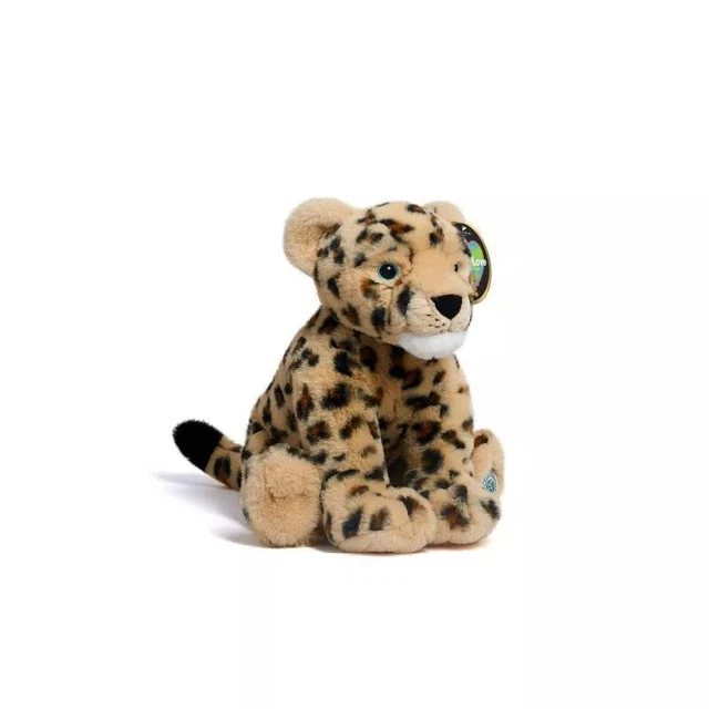 FAO Schwarz 10" Planet Love Recycled Bottle Amur Leopard Toy Plush