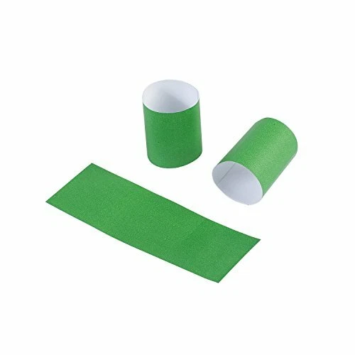Gmark Paper Napkin Band Box of 2500 Green Paper Napkin Rings self Adhesive GM...