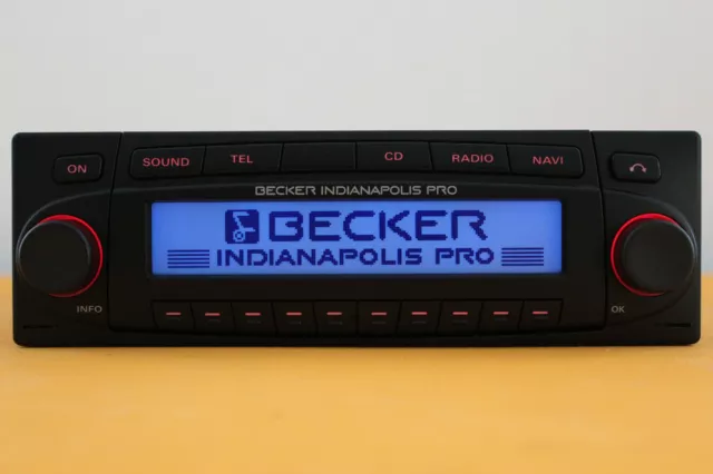 Becker Navi Auto Radio Indianapolis Pro Be 7955 Mp3 Vw Passat Golf Sharan T4 T5