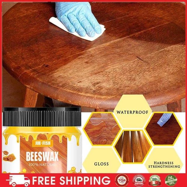 Refinado Natural Condimento Cera de Abejas Madera Muebles Piso Esmalte Para Abejas Mesa de Cera