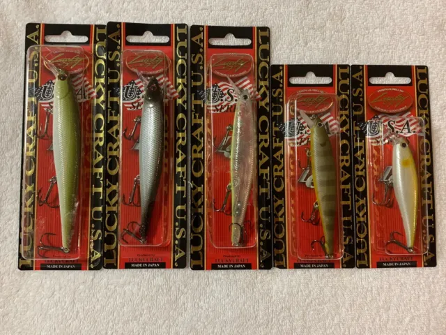 LUCKY CRAFT POINTER 100 - 161 Pineapple Shad (1qty) Top Quality