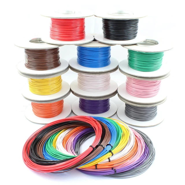 Automotive Flat Twin 2 Core Cable 12V/24V Thin Wall Wire For Auto