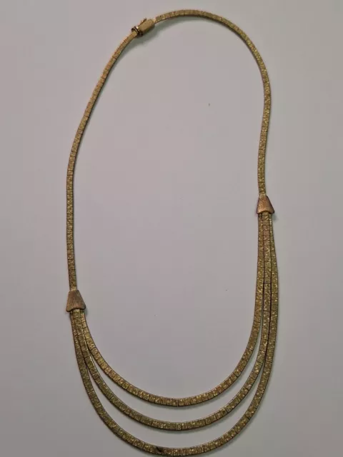 Gold 333 Goldkette Kette Halskette Collier Damenkette Schmuck vintage alt 45 cm