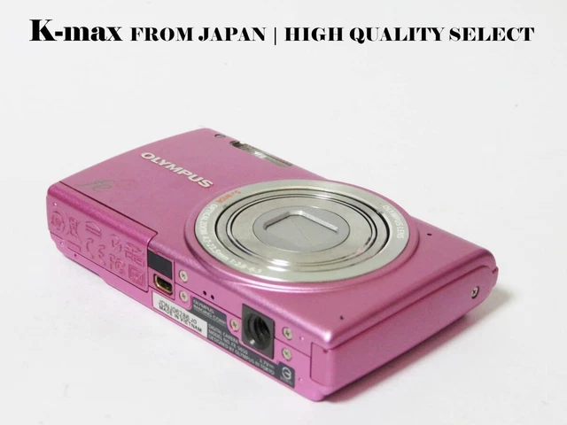 【美品　完動品】OLYMPUS FE-5050 デジタルカメラ　ピンク OLYMPUS OLYMPUS FE 5050 rosa totalmente funcional como nuevo
