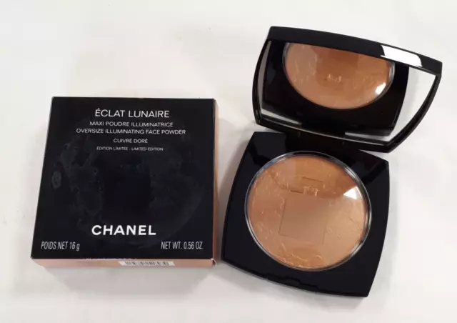 CHANEL ECLAT LUNAIRE Edition limitée Maxi Poudre Illuminatrice CUIVRE DORE /EBPD
