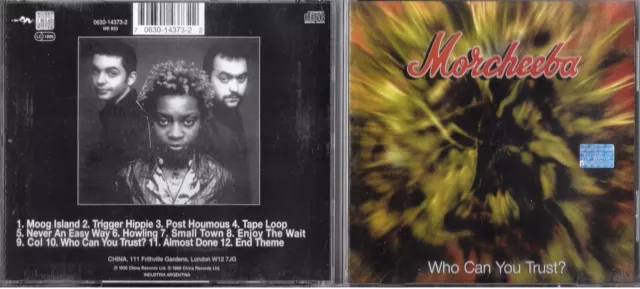 Cd 12 Titres Morcheeba Who Can You Trust ? De 1996