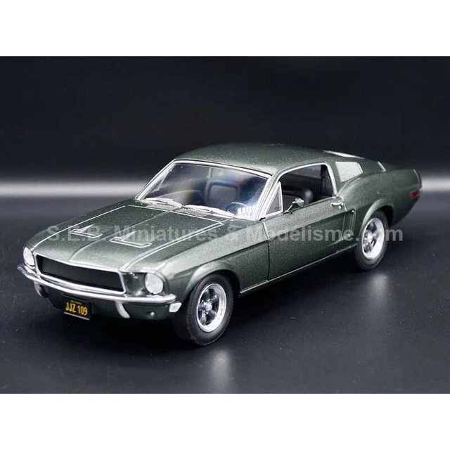 Ford Mustang GT Fastback 1968 Bullitt – Miniature KK-Scale échelle 1/12, Métal