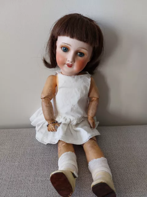Ancienne poupée UNIS FRANCE tête Jumeau 301 E R T 40 cm no Steiner Bru SFBJ