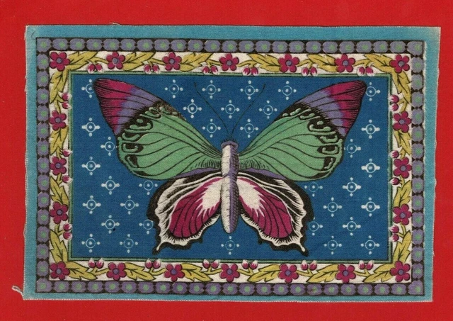Scarce - A.T.C. - BUTTERFLY - 1908 FELT BLANKET CIGARETTE CARD ISSUE (TG21)