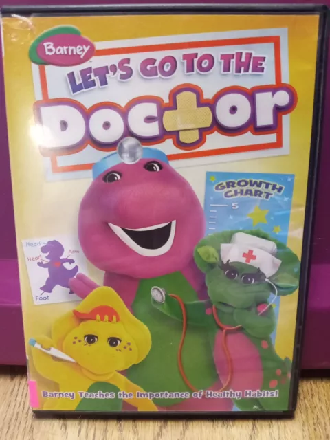 Barney Lets Go To The Doctor Dvd 1000 Picclick