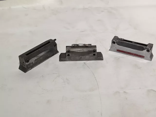 Lot of 3 Schmidt R-2503 stamp heads as pictured