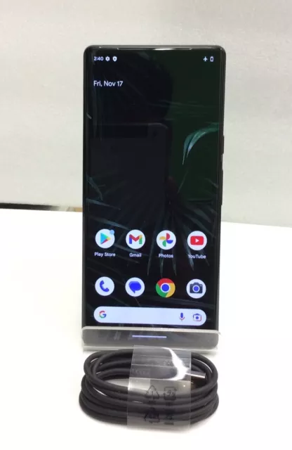 Google Pixel 6 Pro 128GB,Stormy Black, Unlocked, Good Condition Read Description