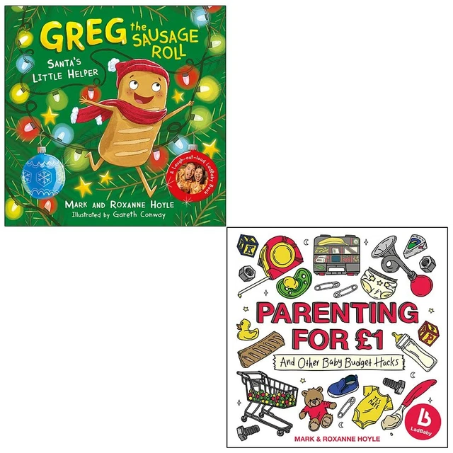 Mark and Roxanne Hoyle 2 Books Collection Set Greg Sausage Roll, Parenting for