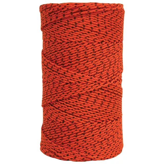 W. Rose™ Super Tough Bonded Braided Nylon Line Orange & Black - 686