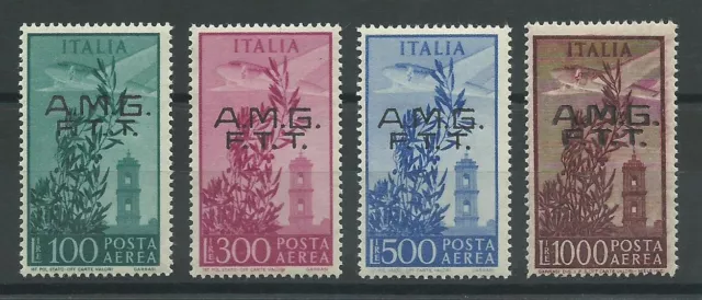 1948 Trieste A Amg-Ftt Flugpost Serie Capitol 4 Val Neu MNH MF94881