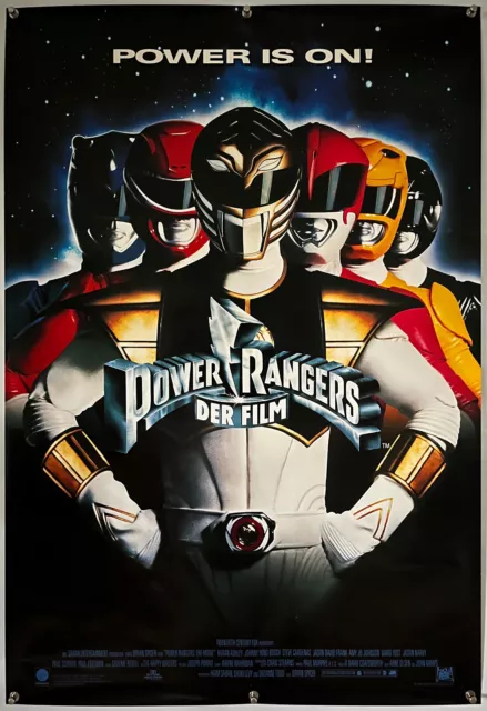 Der Film POWER RANGERS original Kino Plakat A1 gerollt 1995