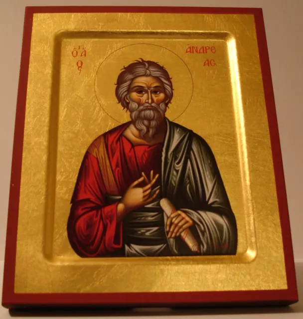 Hl. Andreas Ikone Icon Ikona Icoon Ikonen Saint Andrew Andries икона Icone Icono 3