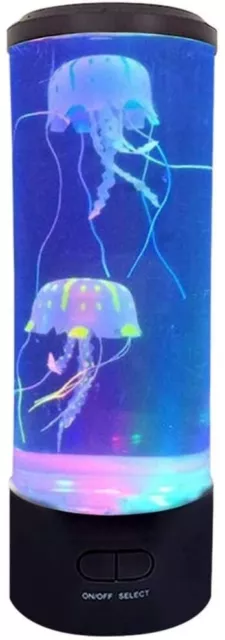 Jellyfish Lava Lamp LED Jellyfish Aquarium Night Light Mood Light