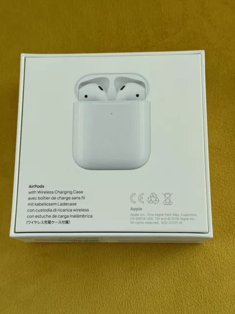 Apple AirPods 2nd Generation with Charging Case Including Box