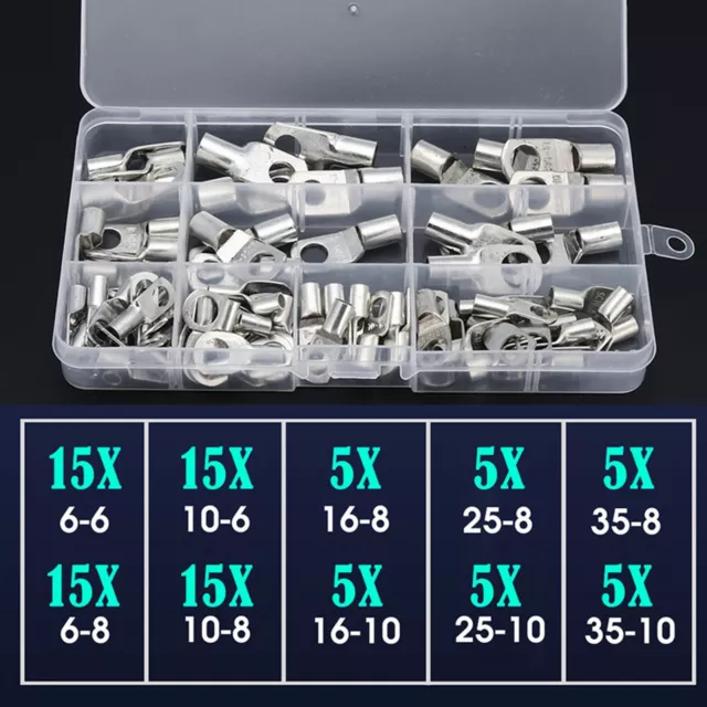 Wire Connector HeavyDuty Terminals Cable Lugs Wire Terminals Solar Panels