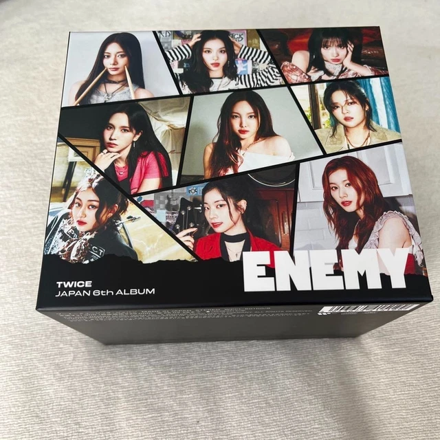 TWICE JAPAN 6TH ALBUM ENEMY 8th Anniversary Box CD Not
