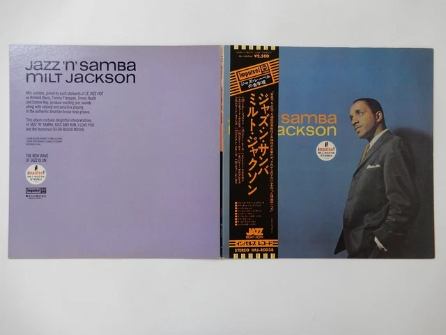 MILT JACKSON JAZZ 'n' Samba 20 bit Japanese edition £82.39