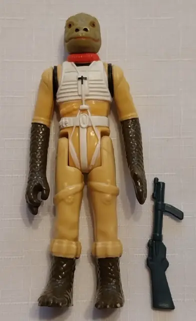 Modellino vintage Star Wars cacciatore di taglie Bossk 1980 senza coo...Eccellente
