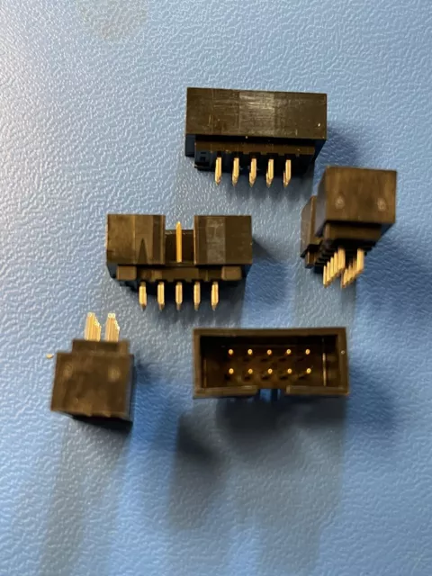 70246-1021 Connector Header Vertical 10/Pos 2/Row Gold Plated Molex (5 Per Lot)