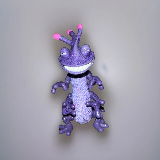 DISNEY PIXAR MONSTERS Inc Randall Boggs Purple Plastic Poseable Figure ...