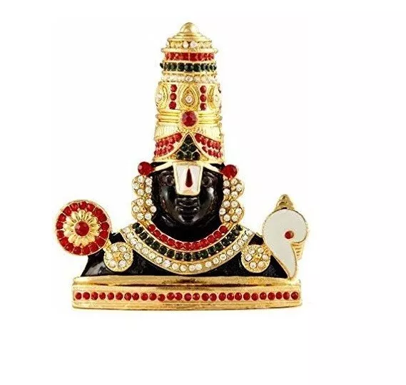 Balaji Statue Tirupati Idol Hindu Lord God Brass Venkateswara Sculpture Pooja