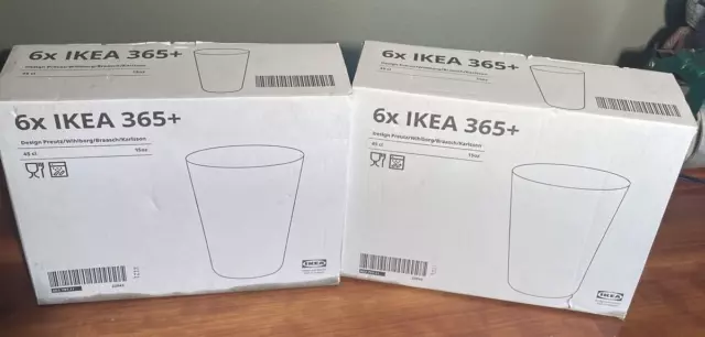 IKEA 365+ Glass, clear glass, Volume: 15 oz Package quantity: 6 pack - IKEA