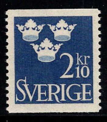 Sweden 1954 Mi. 401 MNH 100% 2.10 Kr,Three Crowns